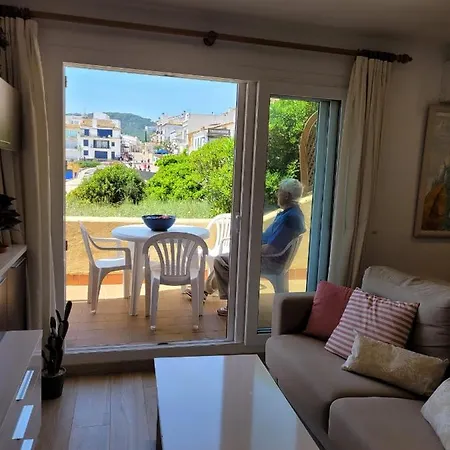 Playa Canadell Mar P Primera Linea De Mar Con Terraza דירה *