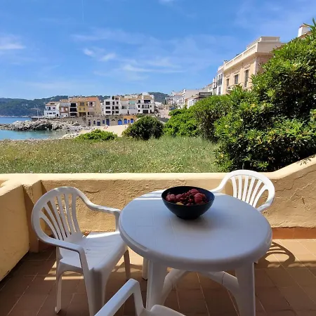 Playa Canadell Mar P Primera Linea De Mar Con Terraza דירה