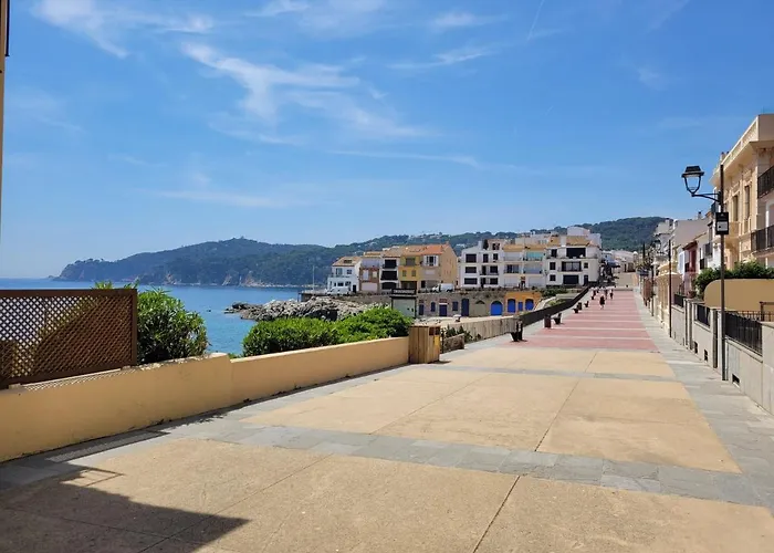 Playa Canadell Mar P Primera Linea De Mar Con Terraza - Wehost Costa Brava カレリャ・デ・パラフルジェリ