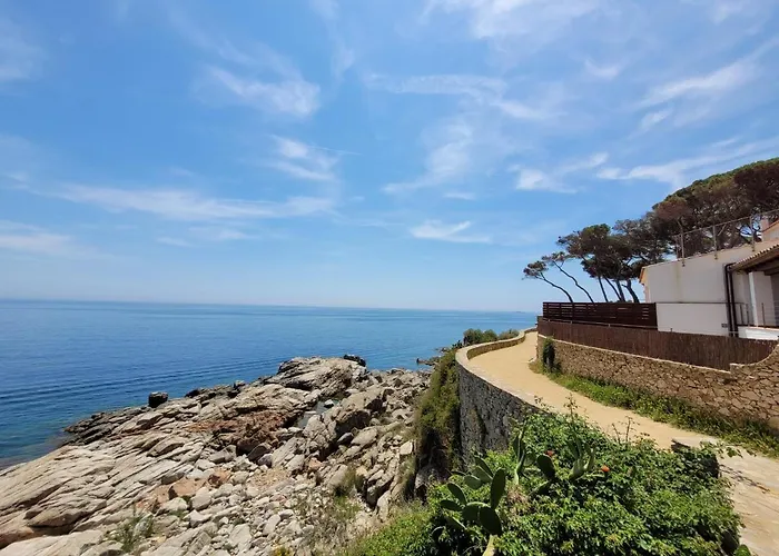 公寓 Playa Canadell Mar P Primera Linea De Mar Con Terraza - Wehost Costa Brava 卡莱利亚德帕拉弗鲁赫尔