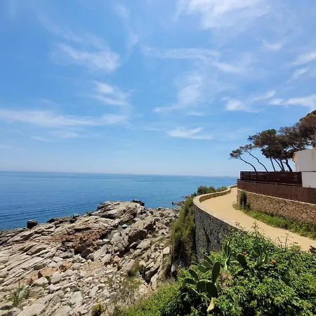 アパート Playa Canadell Mar P Primera Linea De Mar Con Terraza - Wehost Costa Brava カレリャ・デ・パラフルジェリ