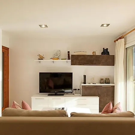 アパート Playa Canadell Mar P Primera Linea De Mar Con Terraza - Wehost Costa Brava カレリャ・デ・パラフルジェリ