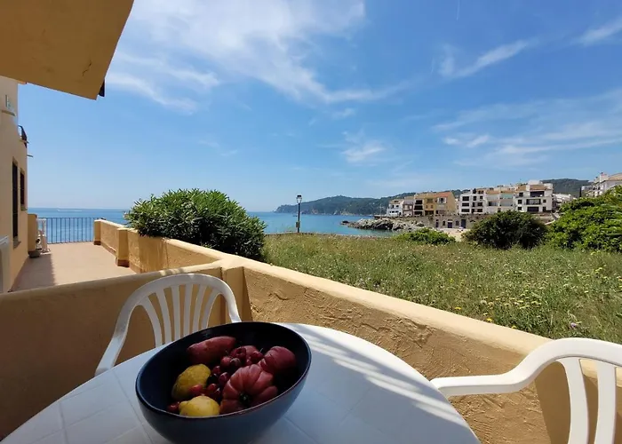 Playa Canadell Mar P Primera Linea De Mar Con Terraza - Wehost Costa Brava Lejlighed Calella De Palafrugell